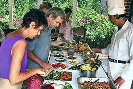 Quiet Healing Centre food
